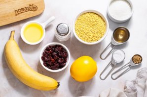 Кексы из пшена - фото шаг 1