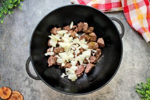 Чашушули из баранины - фото шаг 4