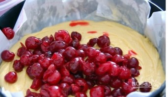 Вкусный вишневый пирог (оригинальный) - фото шаг 5