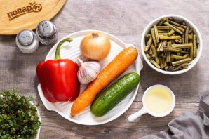 Салат из папоротника - фото шаг 1