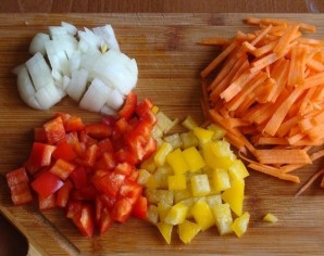 Салат из цветной капусты на зиму - фото шаг 1