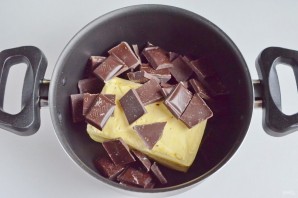Шоколадные пирожные со вкусом миндаля - фото шаг 2