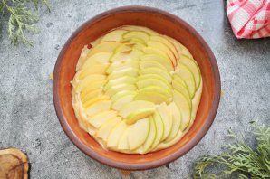 Альмойшавена с яблоками - фото шаг 5
