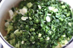 Суп-пюре из зеленого лука - фото шаг 3