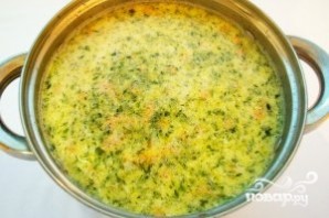 Суп с вешенками и плавленным сыром - фото шаг 4