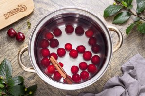 Летний компот из вишни - фото шаг 4