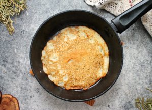 Заварные блины на кефире и кипятке - фото шаг 12