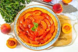 Пирог с персиковым вареньем - фото шаг 7