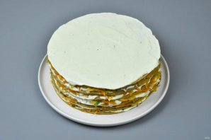 Печеночный торт из говяжьей печени - фото шаг 15