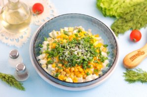 Салат из консервов - фото шаг 5