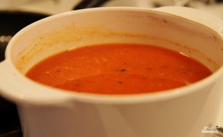 Томатный суп с мясом - фото шаг 11