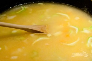 Пивной суп с сыром "Чеддер" - фото шаг 3