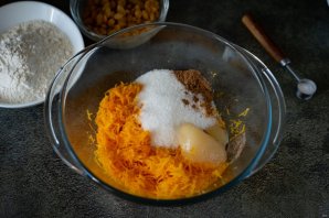 Постный тыквенный пирог - фото шаг 4