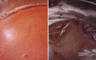 Шоколадные маффины с заварным кремом - фото шаг 2