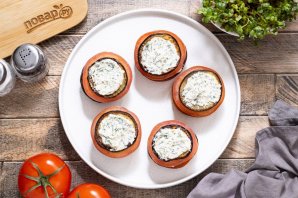 Слоеный баклажан - фото шаг 10