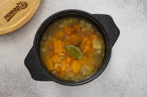 Крем-суп из тыквы ПП - фото шаг 6