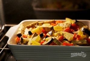 Овощи, запеченные в духовке - фото шаг 9