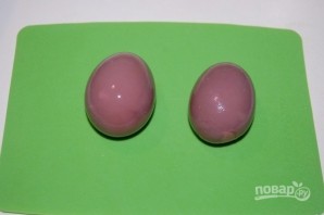 Цветные вареные яйца к Пасхе - фото шаг 4