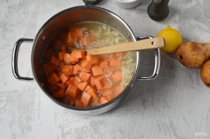 Суп-пюре с грушей