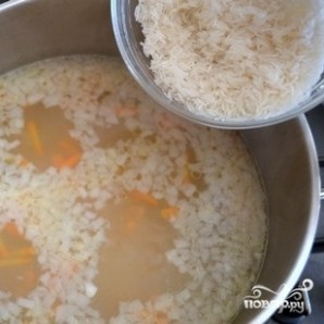 Суп с рисом и картошкой - фото шаг 9
