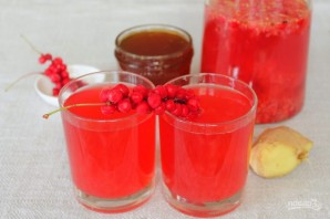 Имбирный напиток с малиной и лимонником - фото шаг 6