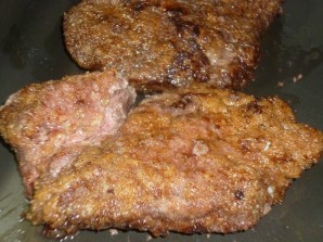Ромштекс из говядины на сковороде - фото шаг 7