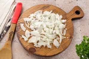 Запеканка из кабачков с картошкой и фаршем в духовке - фото шаг 4