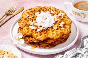 Вафли из полбы - фото шаг 10