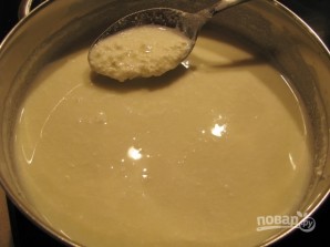 Рецепт домашнего сыра из молока и творога - фото шаг 3