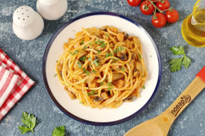 Спагетти по-милански - фото шаг 8