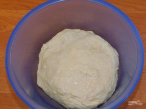 Белый хлеб с сыром и орехами - фото шаг 3