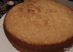 Бисквитный торт с вишнями - фото шаг 7