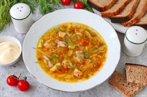 Щи рыбные - фото шаг 12