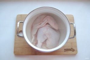 Куриный бульон при простуде - фото шаг 3