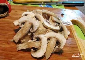 Баклажаны с грибами - фото шаг 2