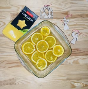 Апельсиновый пирог с полентой "Bravolli" - фото шаг 3