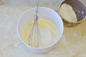 Блины на кефире с кипятком - фото шаг 5