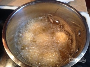 Куриные шарики в рисовой панировке - фото шаг 6