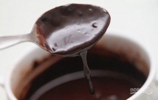 Шоколадный фондю - фото шаг 3