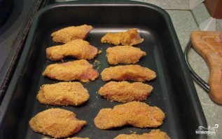 Куриные наггетсы в духовке - фото шаг 4