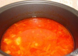 Суп фасолевый в мультиварке - фото шаг 10