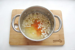 Суп из индейки с клецками - фото шаг 5