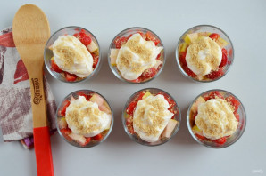 Фруктово-ягодный десерт - фото шаг 9