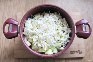 Овощное рагу с картофелем и кабачками - фото шаг 6