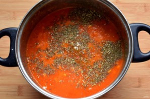 Томатный суп с тушеным перцем "Мексиканский тушкан" - фото шаг 4