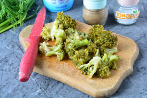 Салат с брокколи и редисом - фото шаг 3
