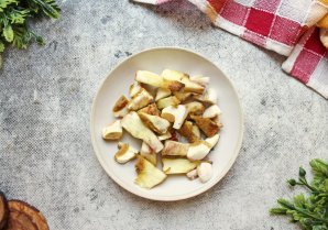 Суп из свежих маслят
