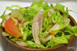 Салат с курицей и томатами - фото шаг 8
