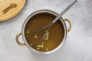 Китайский суп с тофу - фото шаг 3
