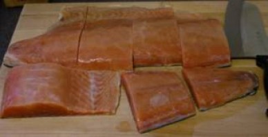  Филе лосося на решетке - фото шаг 1